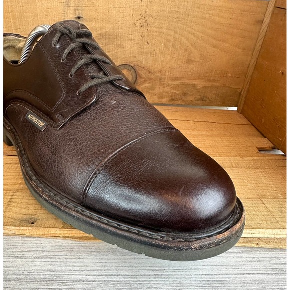Men’s Mephisto Melchior Cap Toe Oxford Leather Dress Shoes Sz 10.5 Brown Casual main image 11